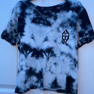 Empyre Yohanna Low Key Black Tie Dye T-Shirt size medium